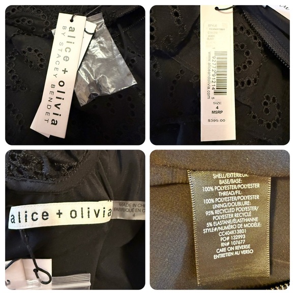 Alice + Olivia Black Lace Romper - Picture 14 of 15